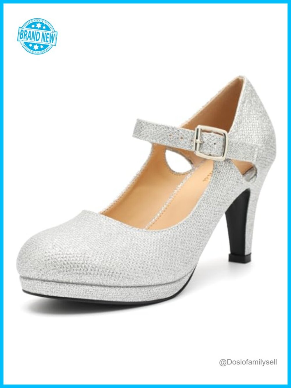 Kitten Heels Mary Janes Round Toe Cutout Faux Velvet Dress Pumps